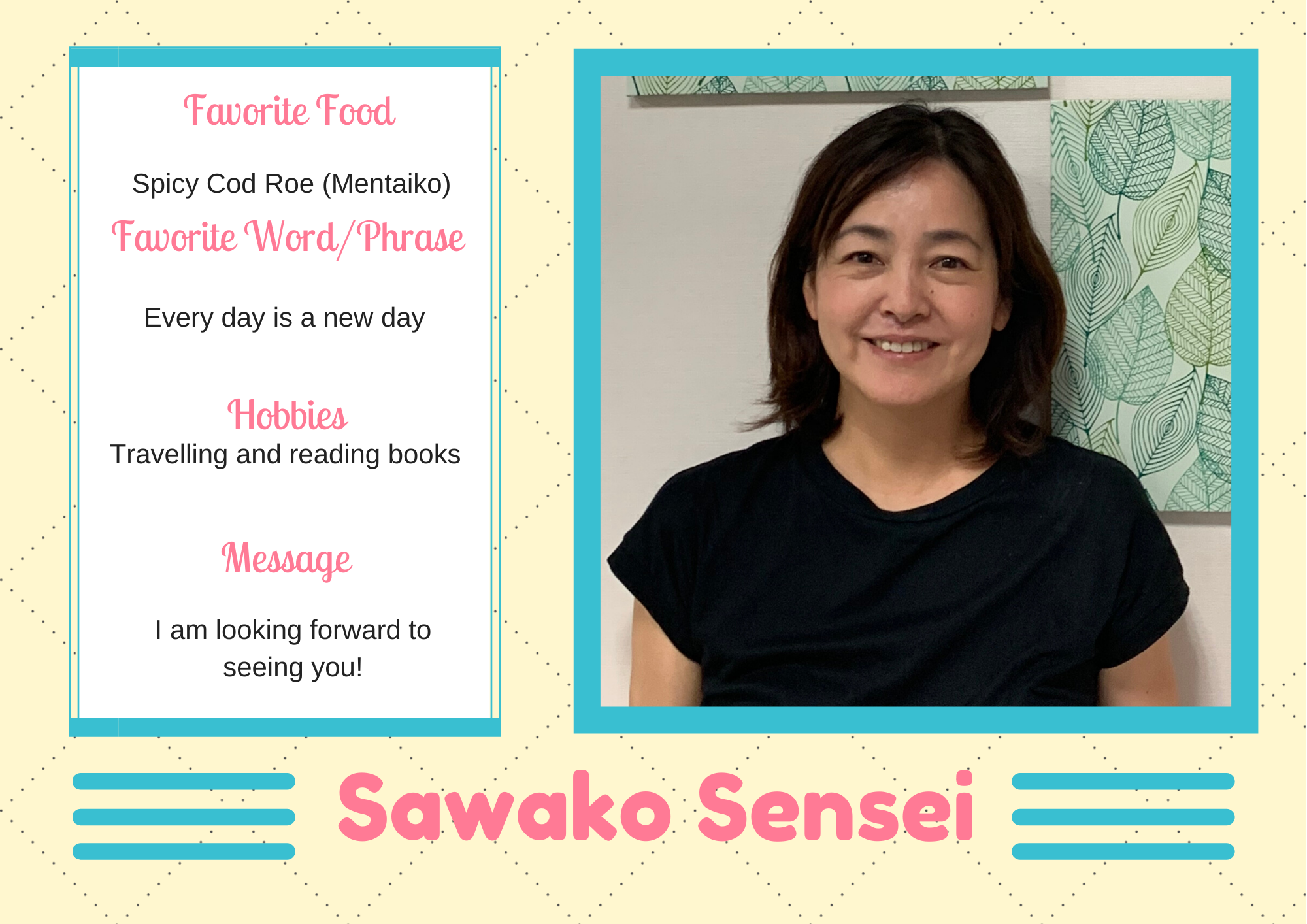 Sawako-sensei